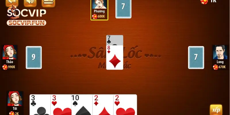 Chơi sâm lốc đổi thưởng lớn cùng Thiên đường trò chơi 2 Giới thiệu về game bài sâm lốc tại socvip