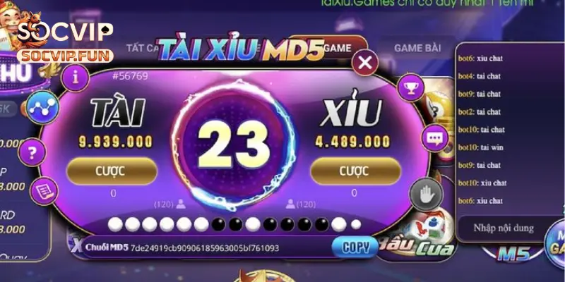 Hướng dẫn chơi tài xỉu md5 socvip cho người mới bắt đầu 3 Luật chơi md5 tài xỉu tại cổng Thiên đường trò chơi