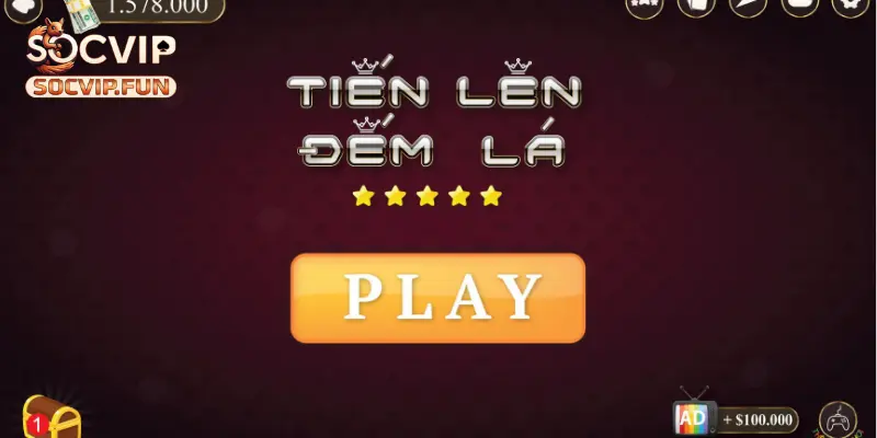 Tiến lên đếm lá socvip - Giới thiệu và hướng dẫn cách tham gia 2 Giới thiệu về game bài tiến lên đếm lá tại socvip