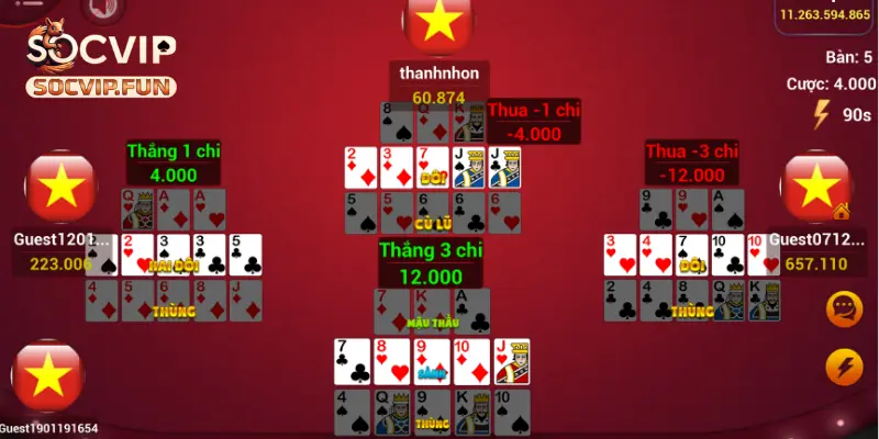 Luật chơi mậu binh cơ bản bạn cần biết